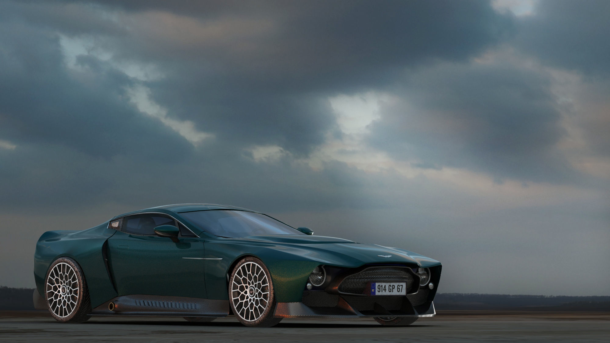 Aston Martin Victor 3D model_1