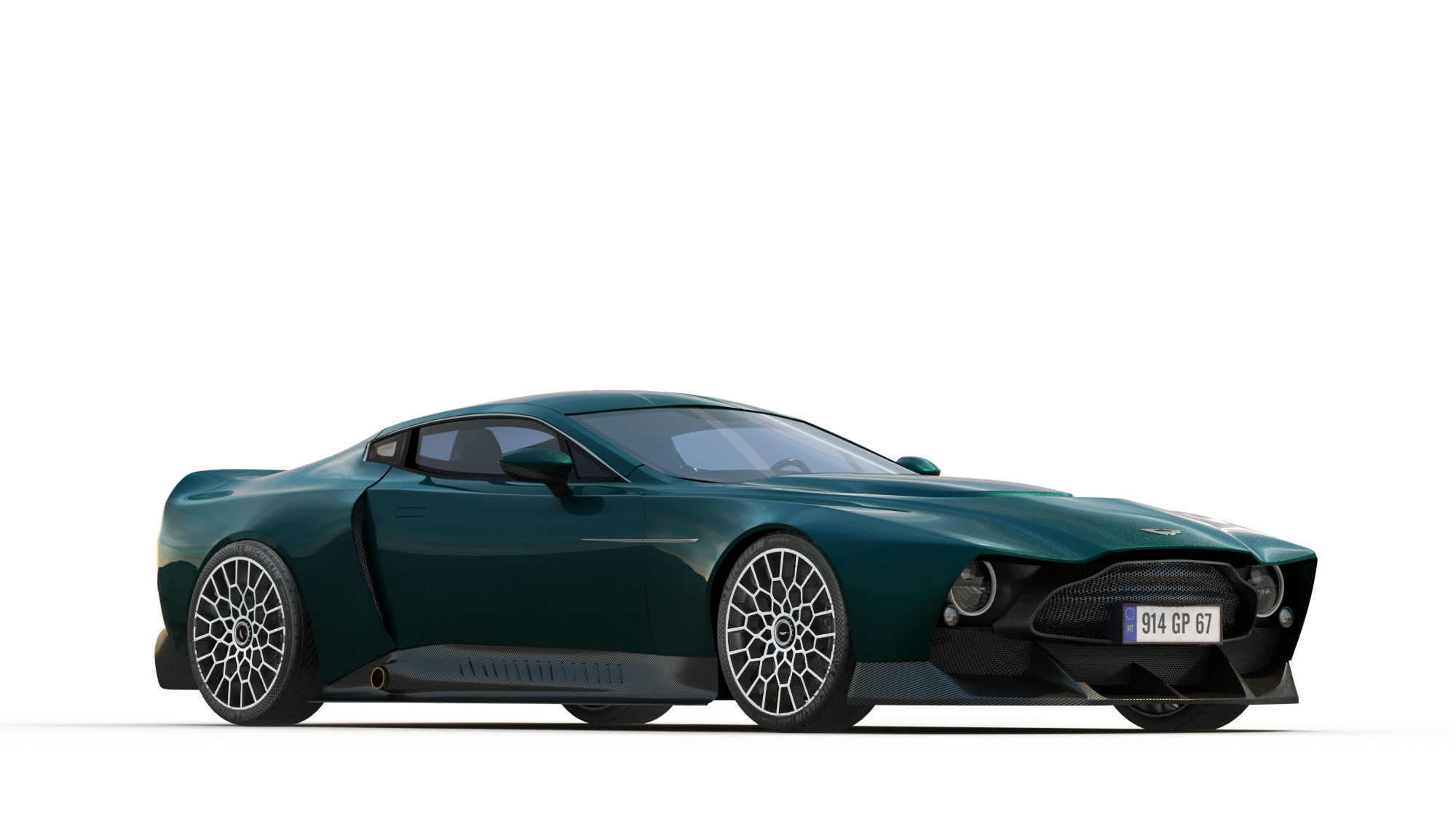Aston Martin Victor 3D model_9