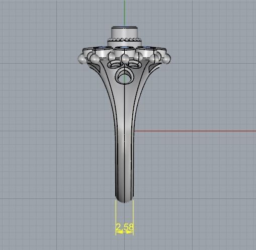 Ring Model 1930 3D print model_8