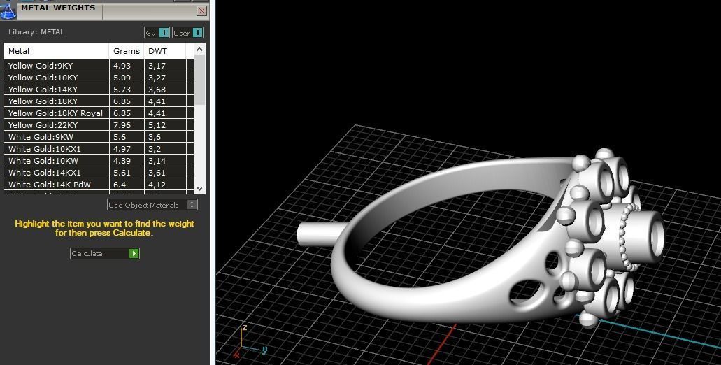 Ring Model 1930 3D print model_9