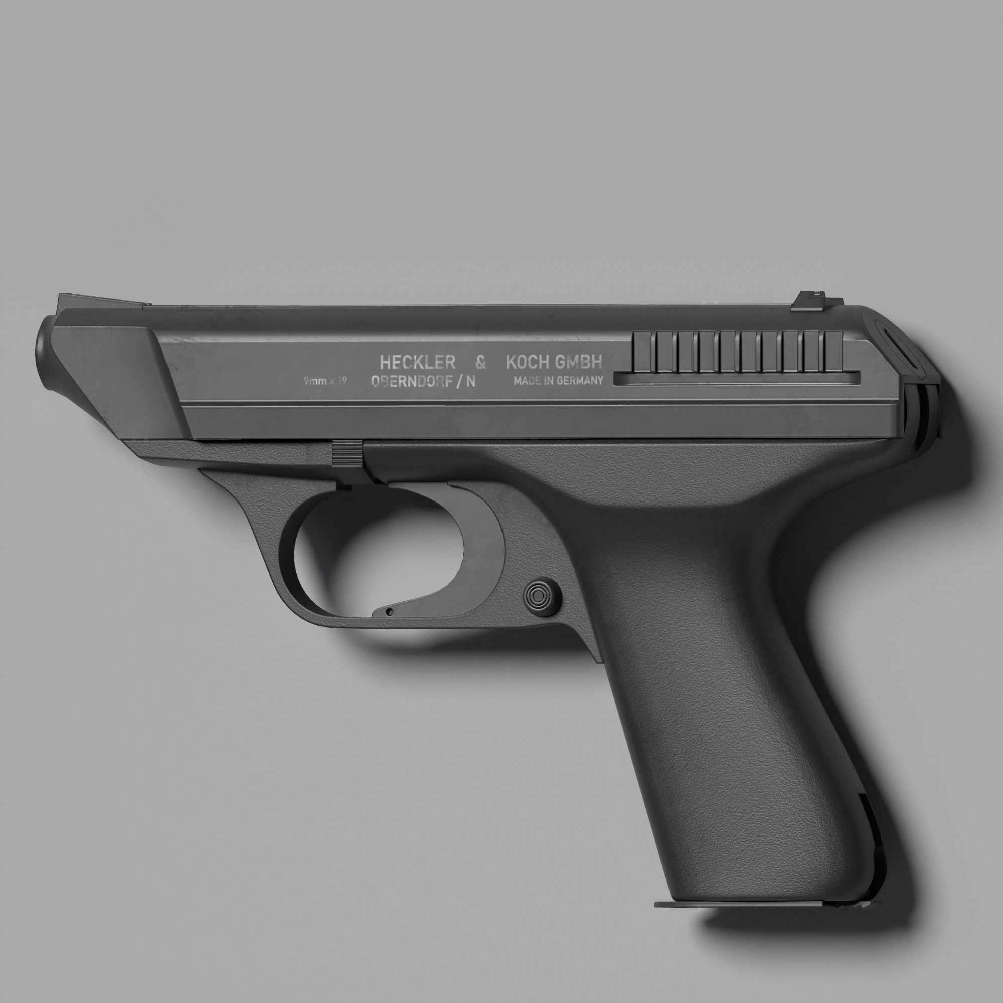 HK VP70 Low-poly 3D model_2