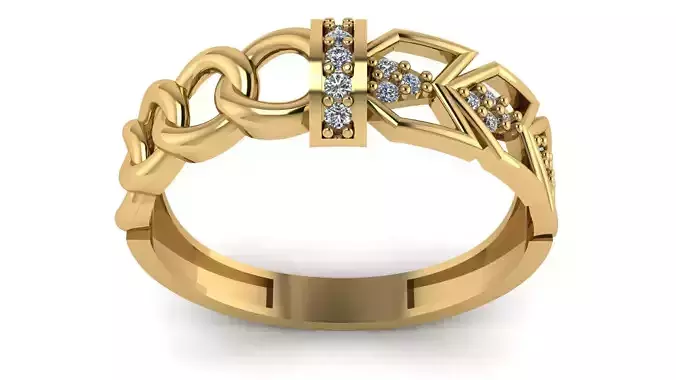 wedding Ring cocktail gemstone printable collection D 027