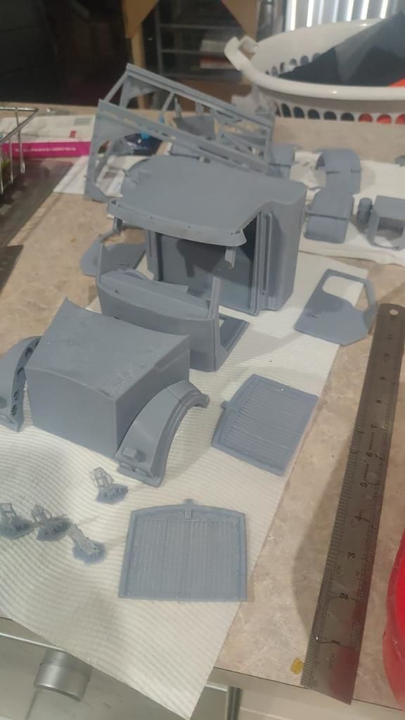 Kenworth T410SAR Truck Model Design 3D print model_22