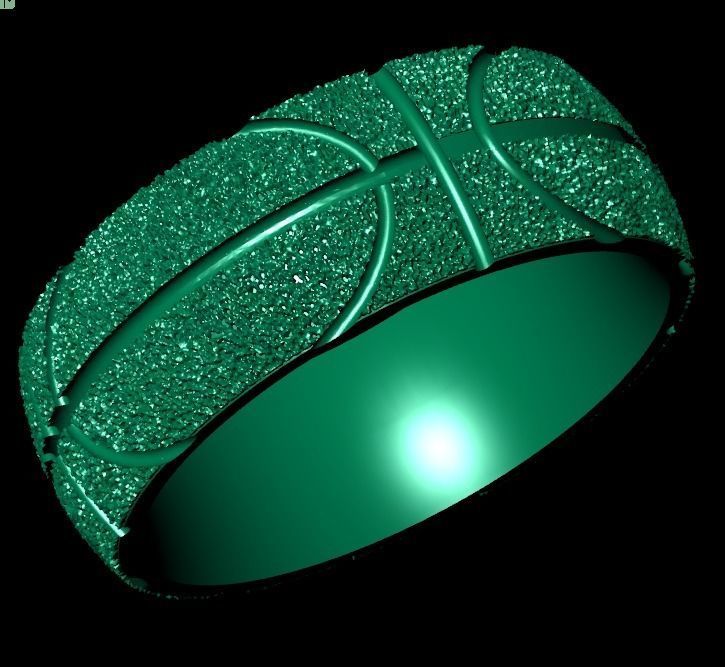 basketball ring 3D print model_6