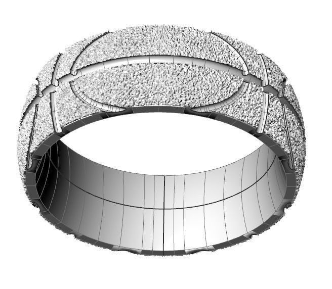 basketball ring 3D print model_17