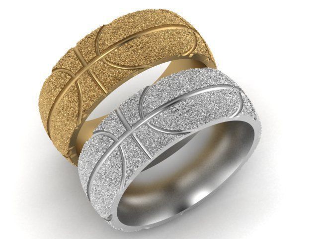 basketball ring 3D print model_5