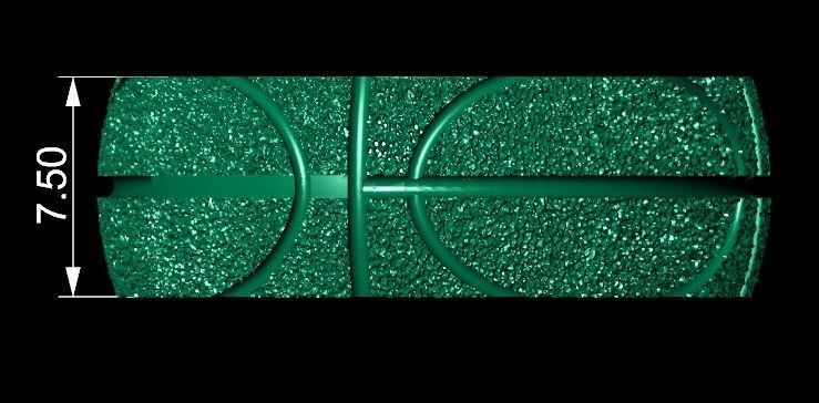 basketball ring 3D print model_2