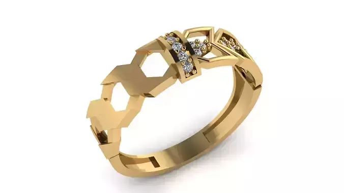 wedding Ring cocktail gemstone printable collection D 031