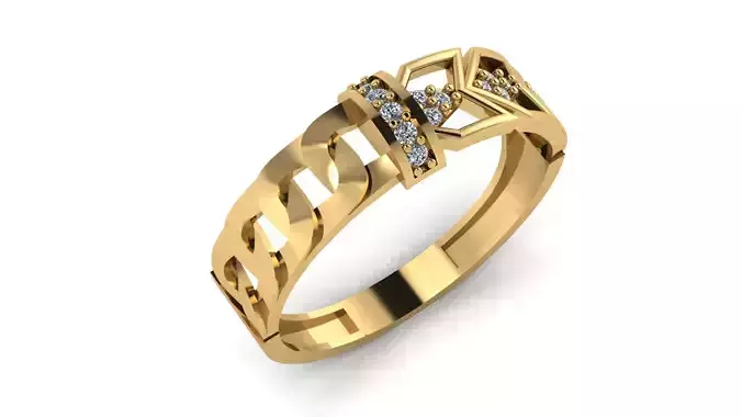 wedding Ring cocktail gemstone printable collection D 033