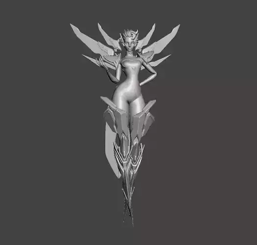 Strike Commander Camille 3D Model 3D print model