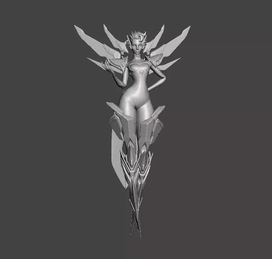 Strike Commander Camille 3D Model 3D print model_0
