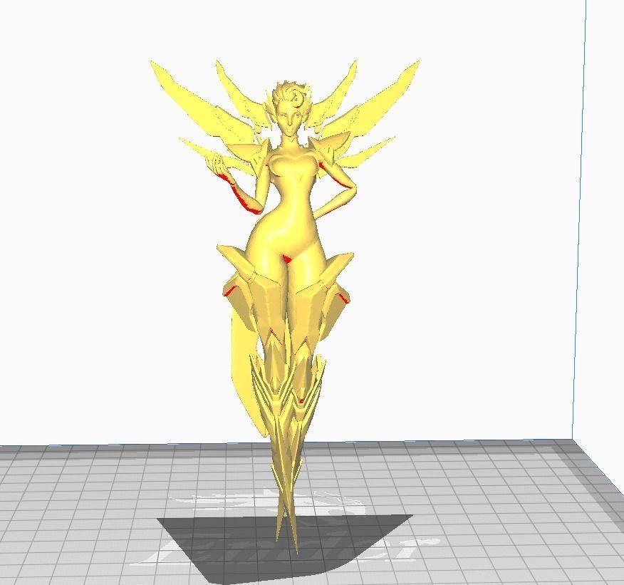 Strike Commander Camille 3D Model 3D print model_1