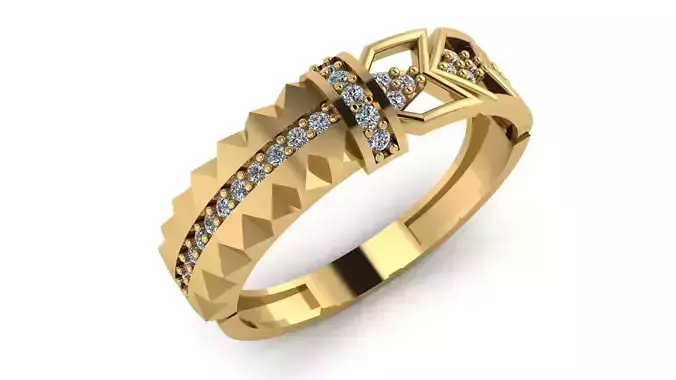 wedding Ring cocktail gemstone printable collection D 036