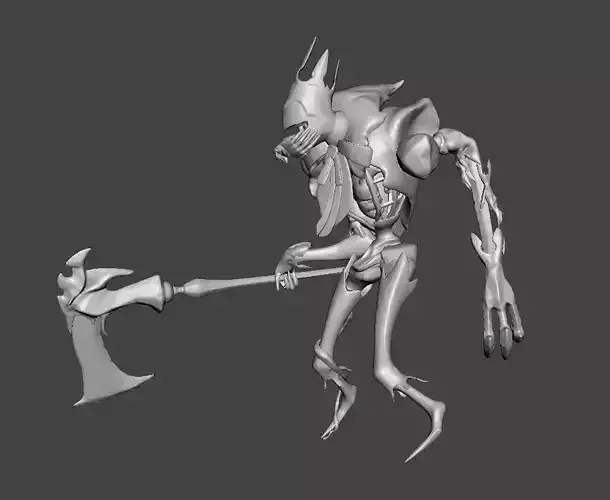 Star Nemesis Fiddlesticks 3D Model