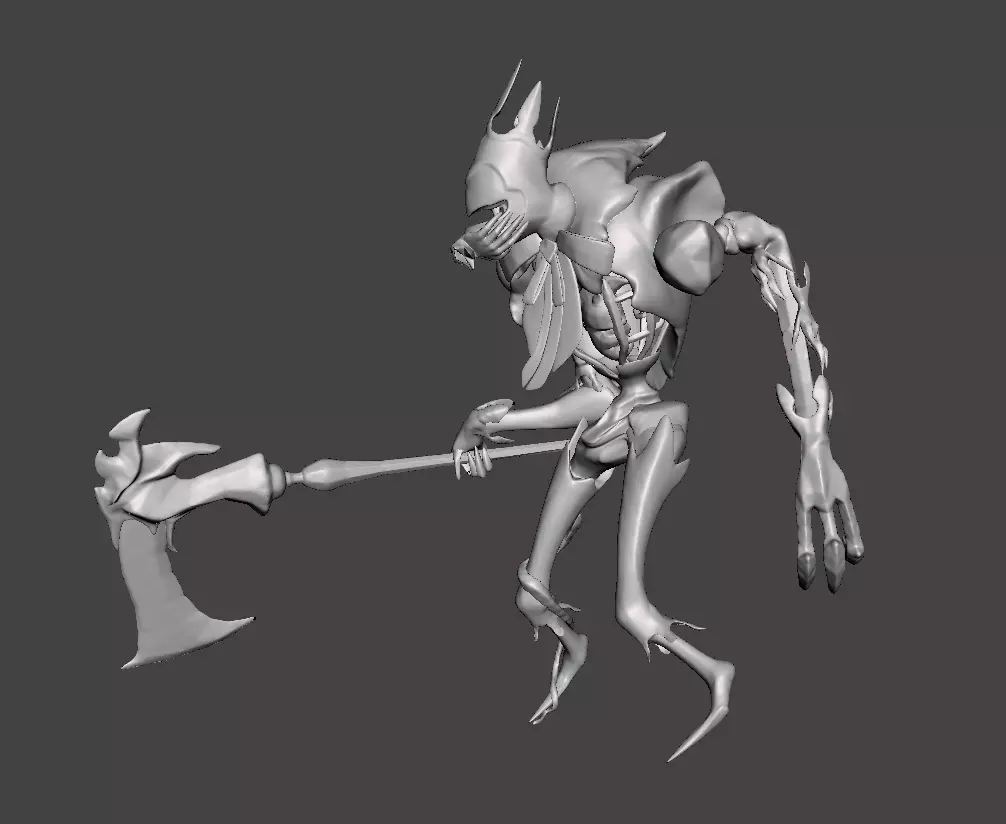 Star Nemesis Fiddlesticks 3D Model 3D print model_0
