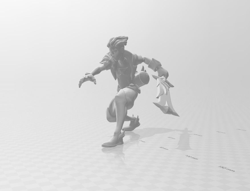 Star Guardian Ekko 3D Model 3D print model_2