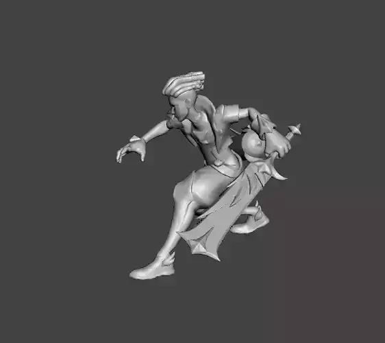Star Guardian Ekko 3D Model