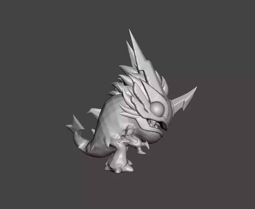 Kog Maw-  Zap Maw 3D Model 3D print model_0