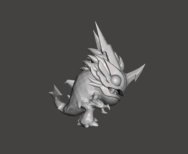 Kog Maw-  Zap Maw 3D Model 3D print model