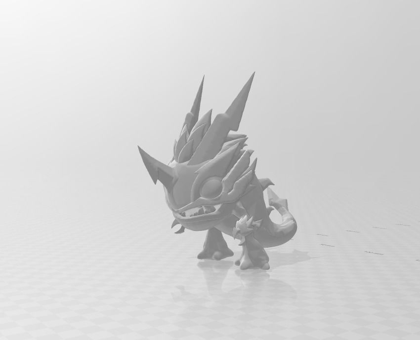 Kog Maw-  Zap Maw 3D Model 3D print model_2