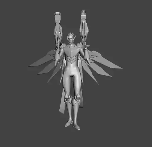 Strike Paladin Lucian 3D Model 3D print model