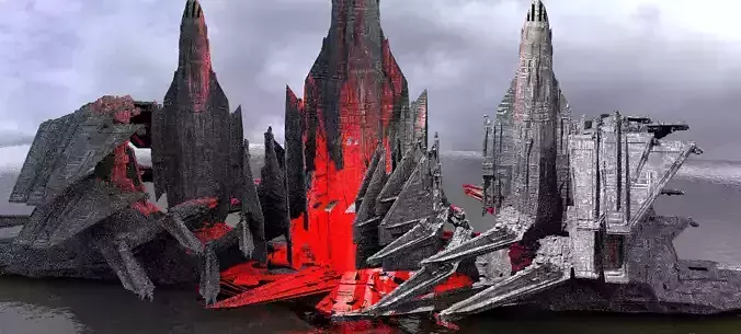 Ocean Base interceptor Kitbash 2 