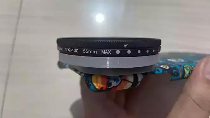 55mm filter adapter for iphone 11 to 13 pro max Free 3D print model