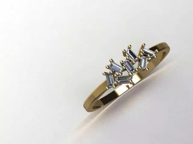 ring jewelry 3D print model_0