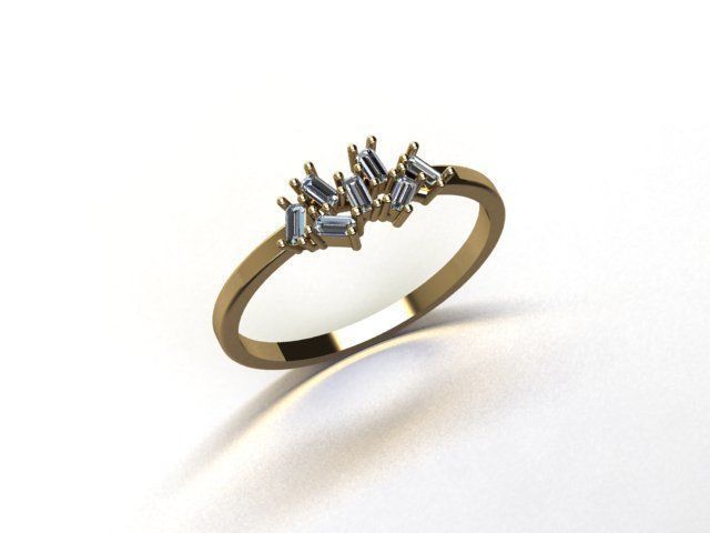 ring jewelry 3D print model_2