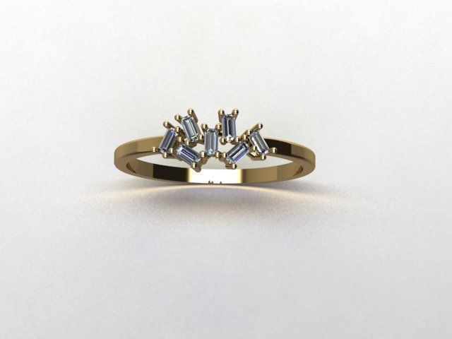 ring jewelry 3D print model_1