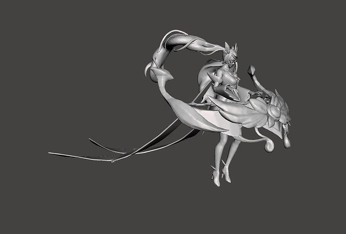 Star Guardian Sona 3D Model 3D print model