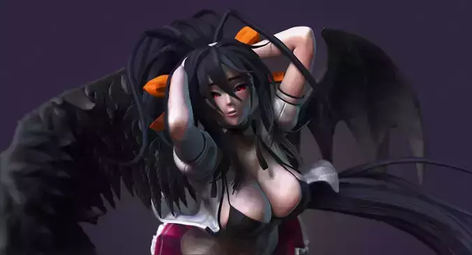 Akeno figure  HSDXD  3D print model