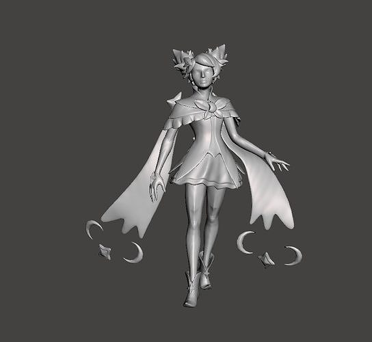 Star Guardian Taliyah 3D Model 3D print model