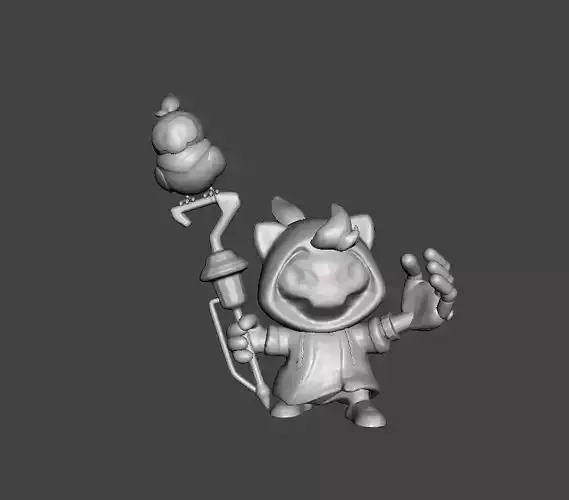 Monster Tamer Veigar 3D Model