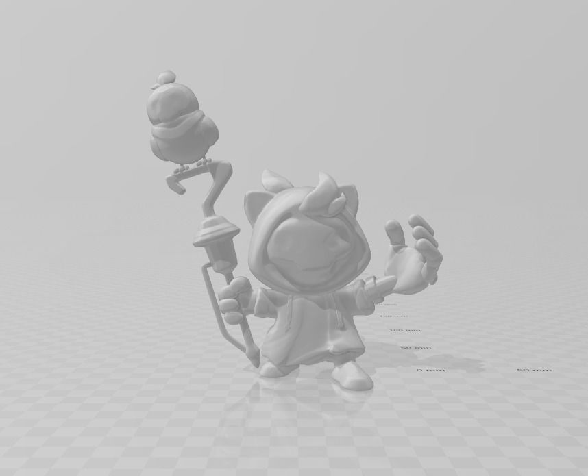 Monster Tamer Veigar 3D Model 3D print model_2