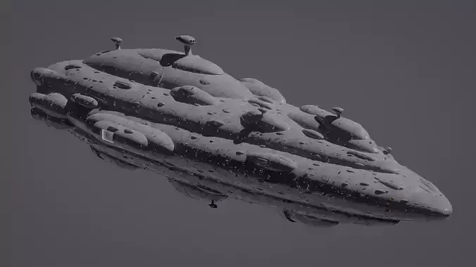 MC80A Home One - Star Wars 3D model
