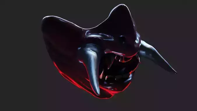 Red Mask  for working with 3D models