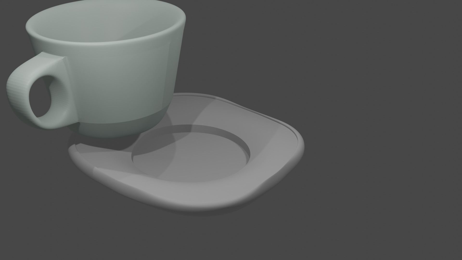 Cup and plate 3D model_6