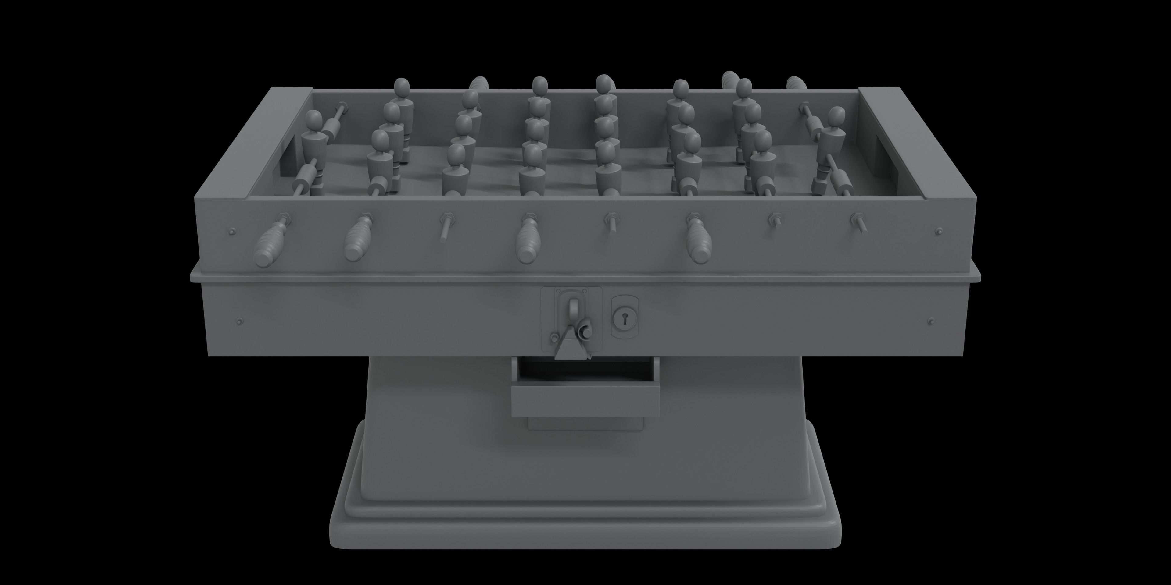 Futbolin Chess Board 3D Model 3D Printable CGTrader futbolin-chess-board-3d-model-3d-printable-cgtrader