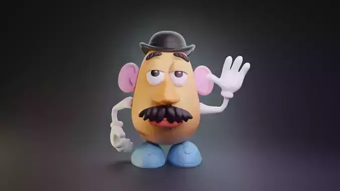 Toy story - Mr Potato Head rigged