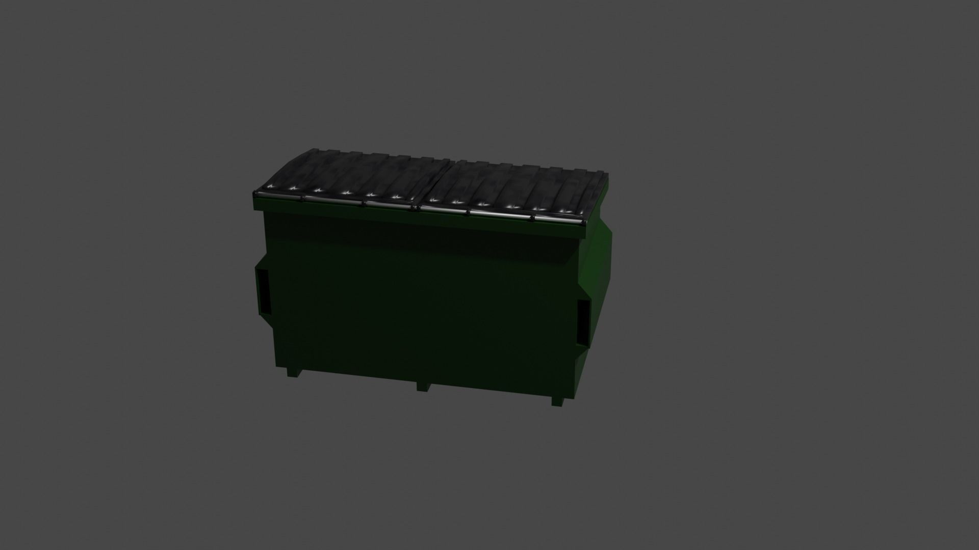 Garbage bin Free 3D model_3