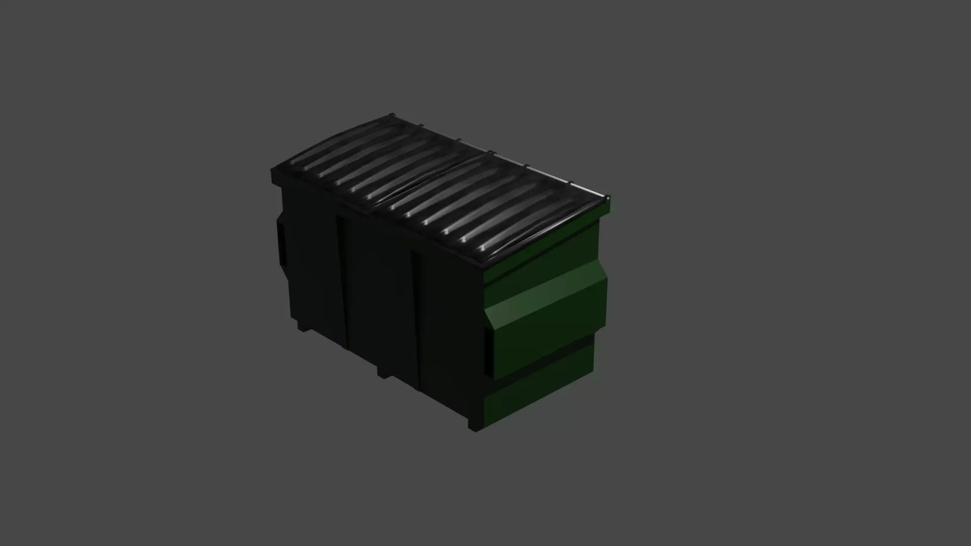 Garbage bin Free 3D model_0