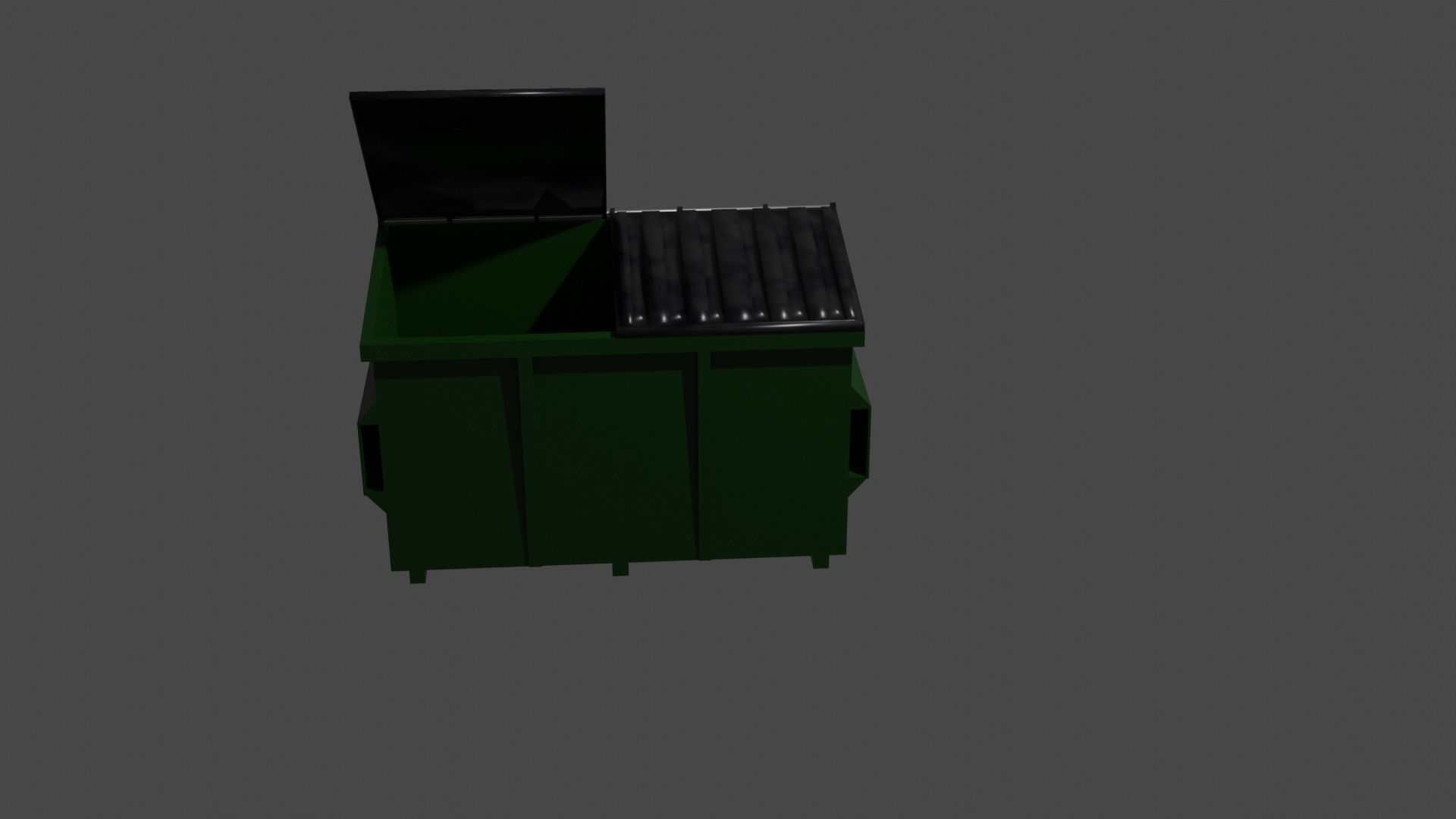 Garbage bin Free 3D model_2