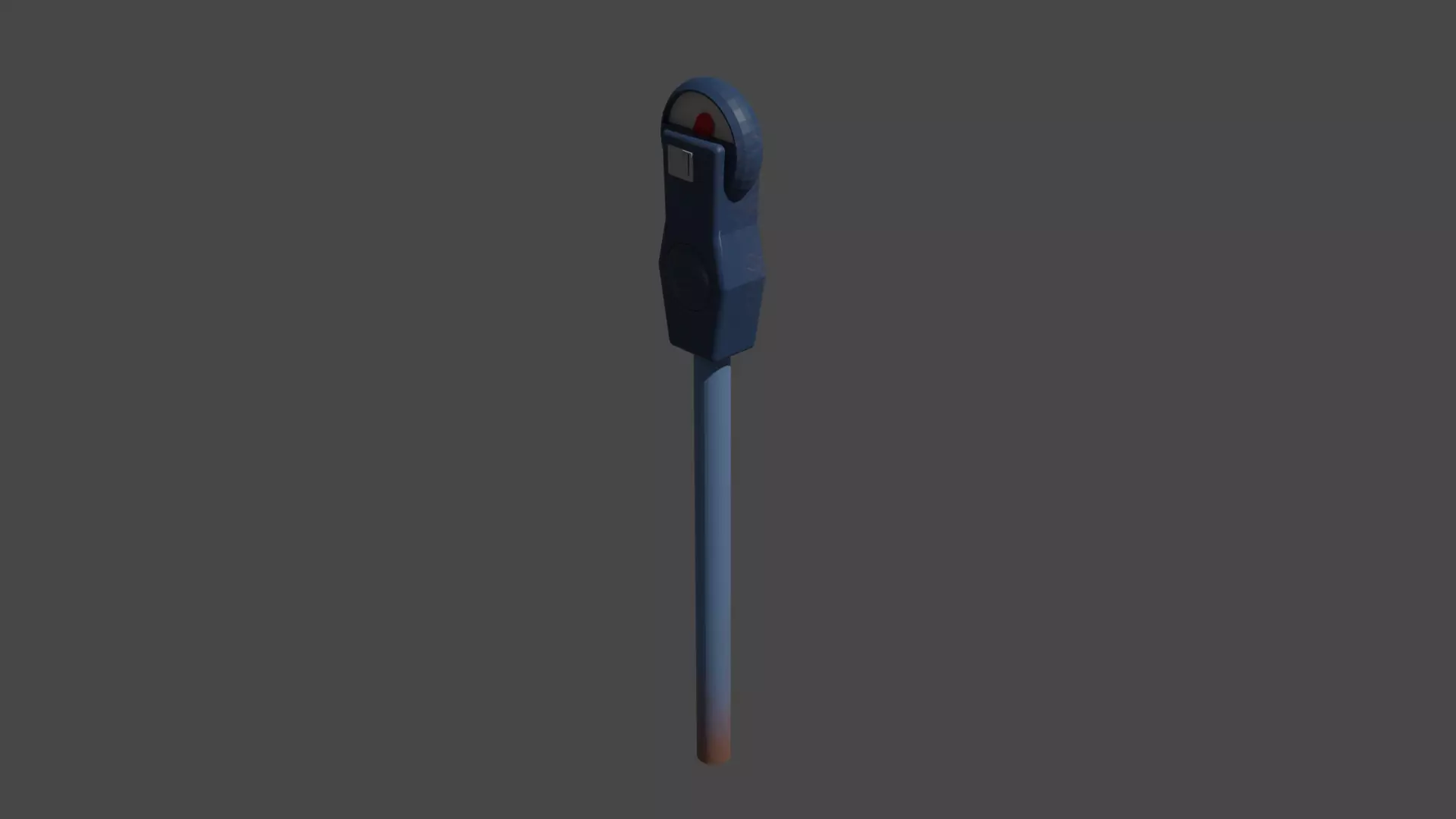 Parkmeter pencil Free 3D model