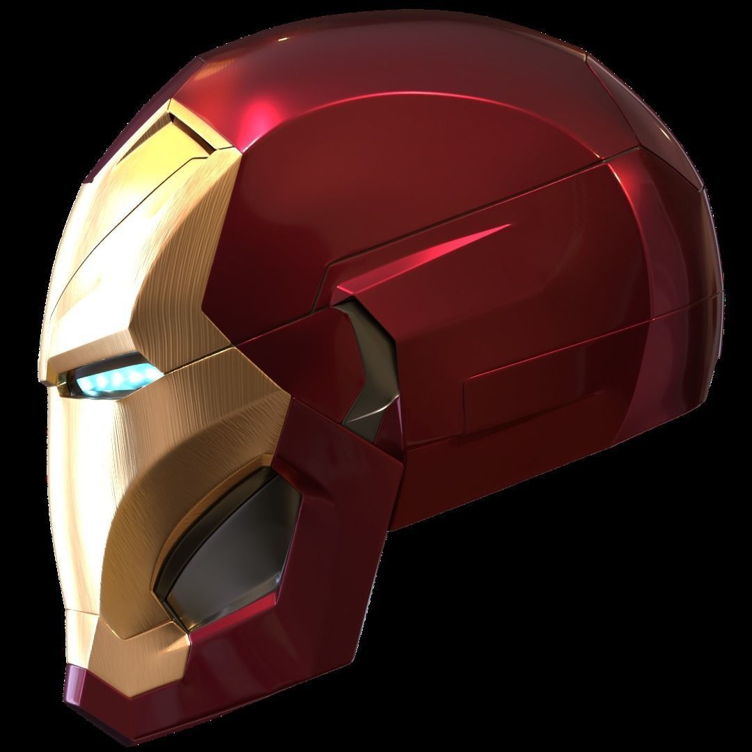 Iron Man MK 46 47 3d printable motorized helmet and inner detail 3D model 3D  printable | CGTrader