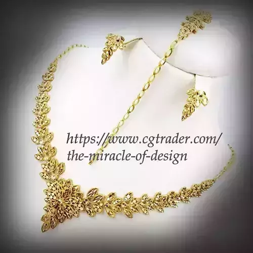 Necklace  bracelet  earrings  jewelry