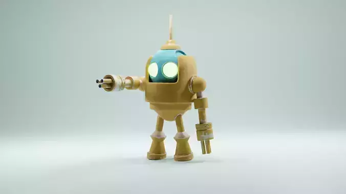Fighting Robot 3D model
