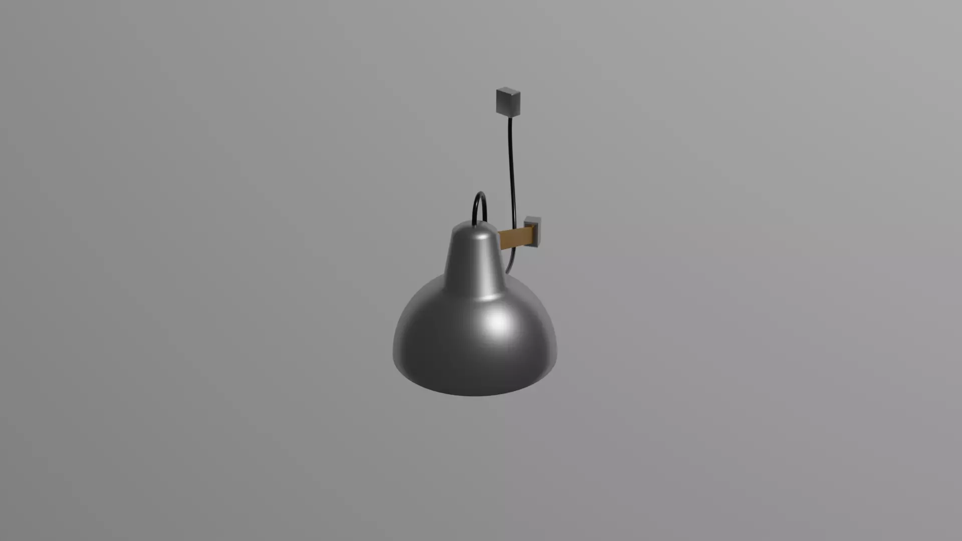 Industrial lamp Free 3D model