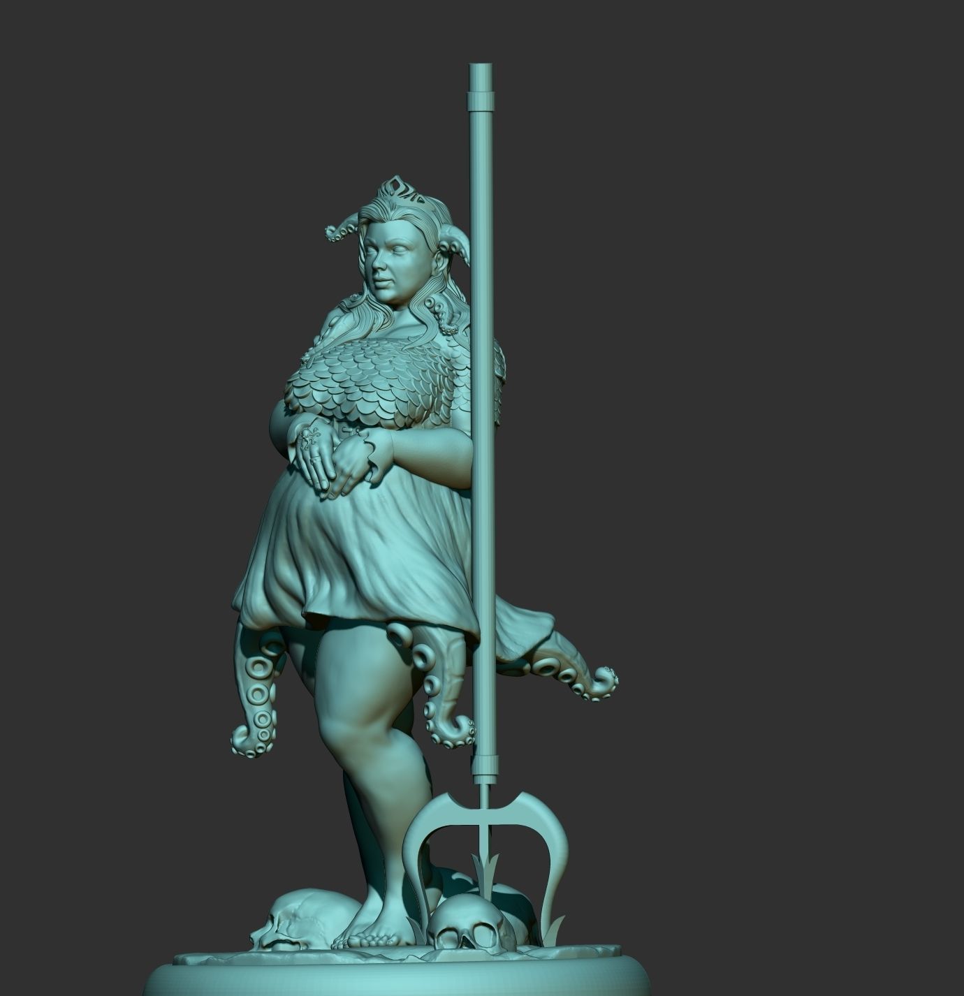 Sea Princess  3D print model_4