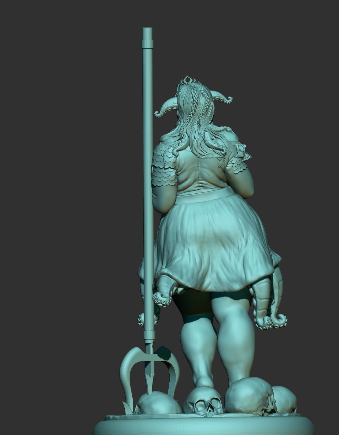 Sea Princess  3D print model_2